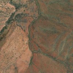 Satellite imagery of Mount Harris, AU