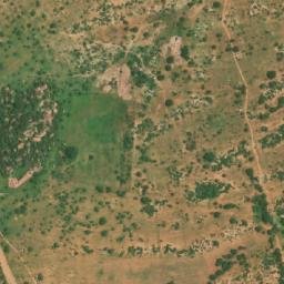 Satellite imagery of Dilegane Hill, BW