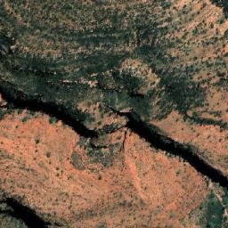 Satellite imagery of Mount Harris, AU