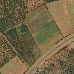Satellite imagery of Senamakula Hill, BW
