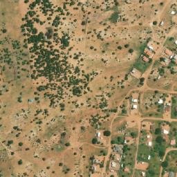 Satellite imagery of Dilege Hill, BW