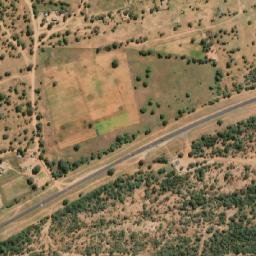 Satellite imagery of Kolobeng Hill, BW