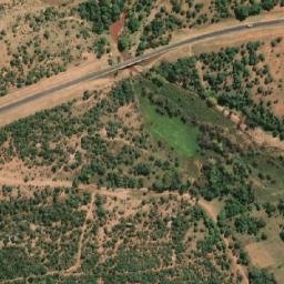 Satellite imagery of Kolobeng Hill, BW