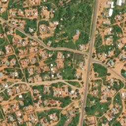 Satellite imagery of Thamaga, BW