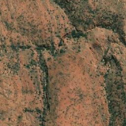 Satellite imagery of Pangkupirri Rockholes, AU