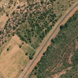 Satellite imagery of Pitsegayagelwe Hill, BW