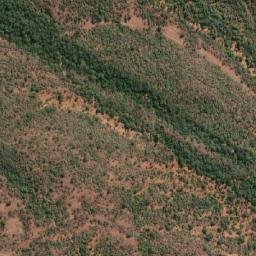 Satellite imagery of Kolobeng Hill, BW