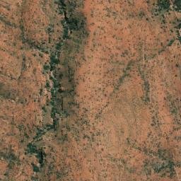 Satellite imagery of Pangkupirri Rockholes, AU