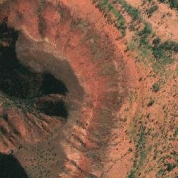 Satellite imagery of Mount Reginald, AU