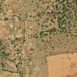 Satellite imagery of Lomorokana Hill, BW