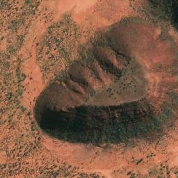 Satellite imagery of Mount Reginald, AU