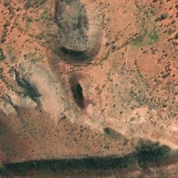 Satellite imagery of Mount Quin, AU