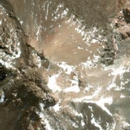 Satellite imagery of Cerro Llullaillaco, CL