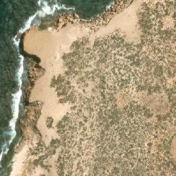 Satellite imagery of Cape Ronsard, AU