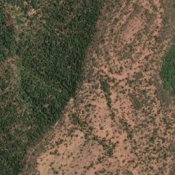 Satellite imagery of Leropo Hill, BW