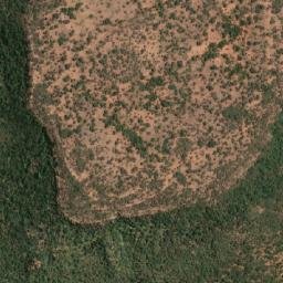 Satellite imagery of Leropo Hill, BW