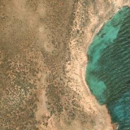 Satellite imagery of Cleft Rock, AU