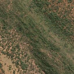 Satellite imagery of Mokalaka Hill, BW