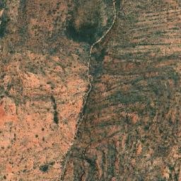 Satellite imagery of Mount Hastie, AU