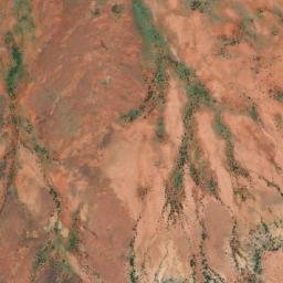 Satellite imagery of Poodinitterra Hill, AU
