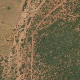Satellite imagery of Serowe Hill, BW