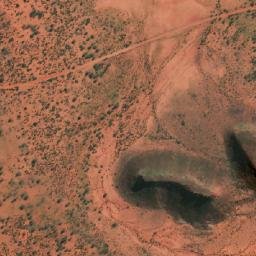 Satellite imagery of Mount Quinn, AU