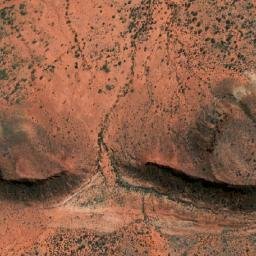 Satellite imagery of Mount Quinn, AU