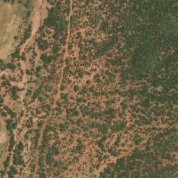 Satellite imagery of Serowe Hill, BW