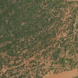 Satellite imagery of Serowe Hill, BW