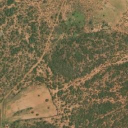 Satellite imagery of Serowe Hill, BW