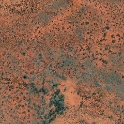 Satellite imagery of Mount Quinn, AU