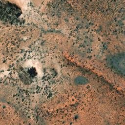 Satellite imagery of Chambers Pillar, AU