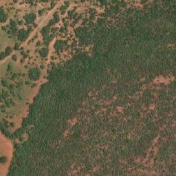 Satellite imagery of Ditshukutswane Hill, BW