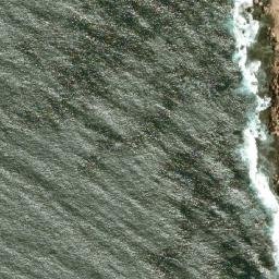 Satellite imagery of Pillar Rock, AU