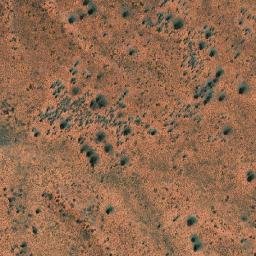 Satellite imagery of Chambers Pillar, AU