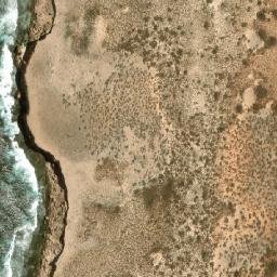 Satellite imagery of Pillar Rock, AU
