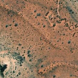 Satellite imagery of Chambers Pillar, AU