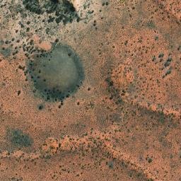Satellite imagery of Chambers Pillar, AU
