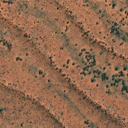 Satellite imagery of Chambers Pillar, AU