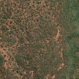 Satellite imagery of Ditshukutswane Hill, BW