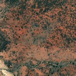 Satellite imagery of Mount Curdie, AU
