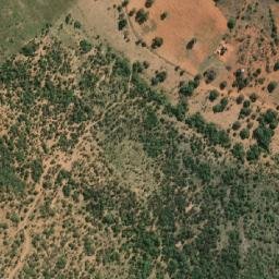 Satellite imagery of Pyetle Hill, BW