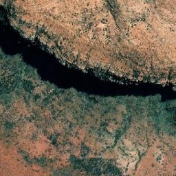 Satellite imagery of Mount Curdie, AU