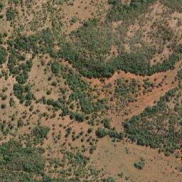 Satellite imagery of Pyetle Hill, BW