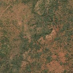 Satellite imagery of Asbestos Mine, BW