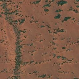 Satellite imagery of Red Cliffs, AU