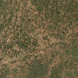 Satellite imagery of Morolwana Hill, BW