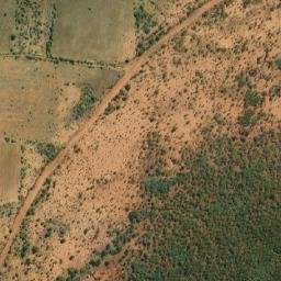 Satellite imagery of Tsokwane Hill, BW