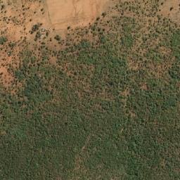 Satellite imagery of Tsokwane Hill, BW