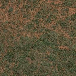 Satellite imagery of Asbestos Mine, BW